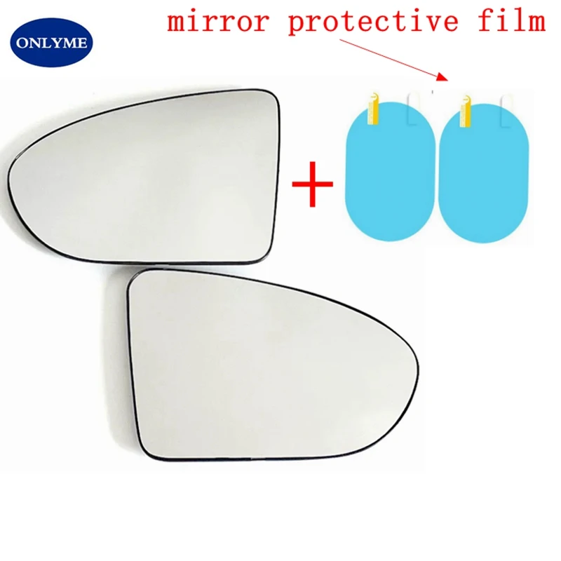 Car Heated Convex Side mirror glass Lens For Nissan Qashqai / Dualis  2007  08 09 10 11 12 13 14