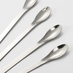 12PCS Stainless Steel Medicine Measuring Milligram Measuring Thickened Stainless Spoons Stainless Spoons Stainless Spoons