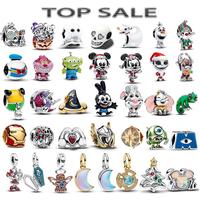 New Disney The Nightmare Before Christmas series Charm Beads , Iron Man helmet charm fits Bracelet Necklace Pendant Jewelry gift
