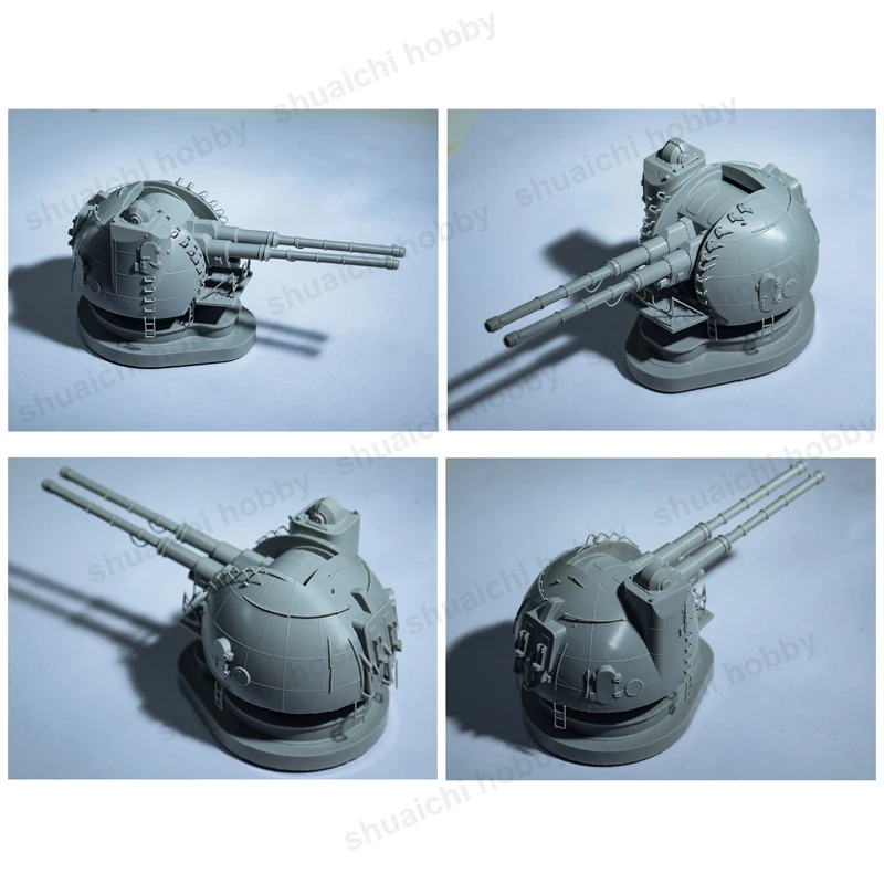 1PC Miniature Russian AK-130 Naval Gun Resin Model 1/72 1/144 1/250 1/350 Scale 3D Printing Upgrade Parts for DIY Handmade Hobby image 3