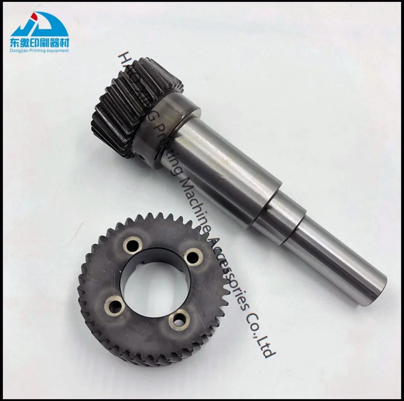 Запчасти для печатного оборудования, шестерня для Mitsubishi D3000 V3000, аксессуары для офсетной печати, 28 зубьев, шестерня/41 зубьев, червяк и шестерня