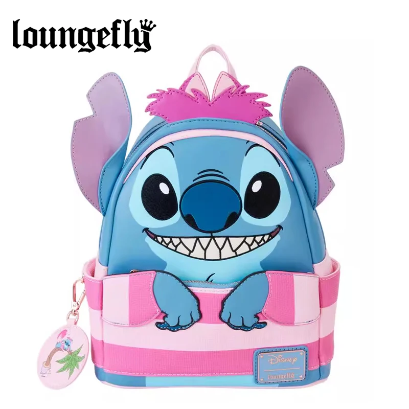 

Loungefly Disney Stitch in Cheshire Cat Costume Exclusive Cosplay Mini Backpack
