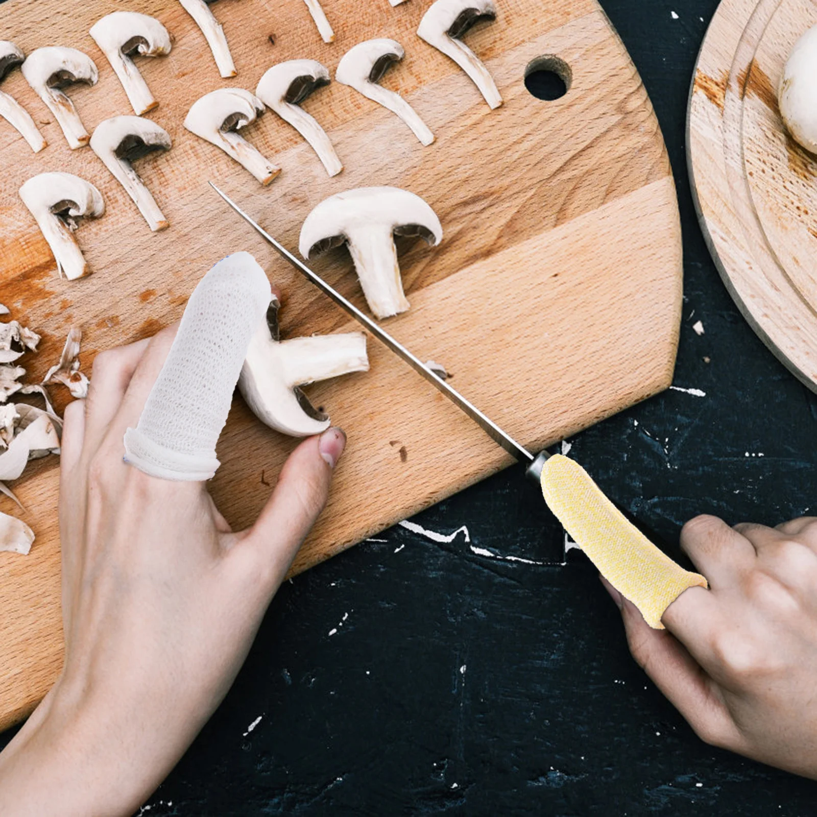 20 قطعة يغطي متعددة الوظائف قابلة لإعادة الاستخدام مقاومة للاهتراء غطاء للأصابع DIY بها بنفسك الحرف المنزلية مكتب استخدام تنفس مادة القطن