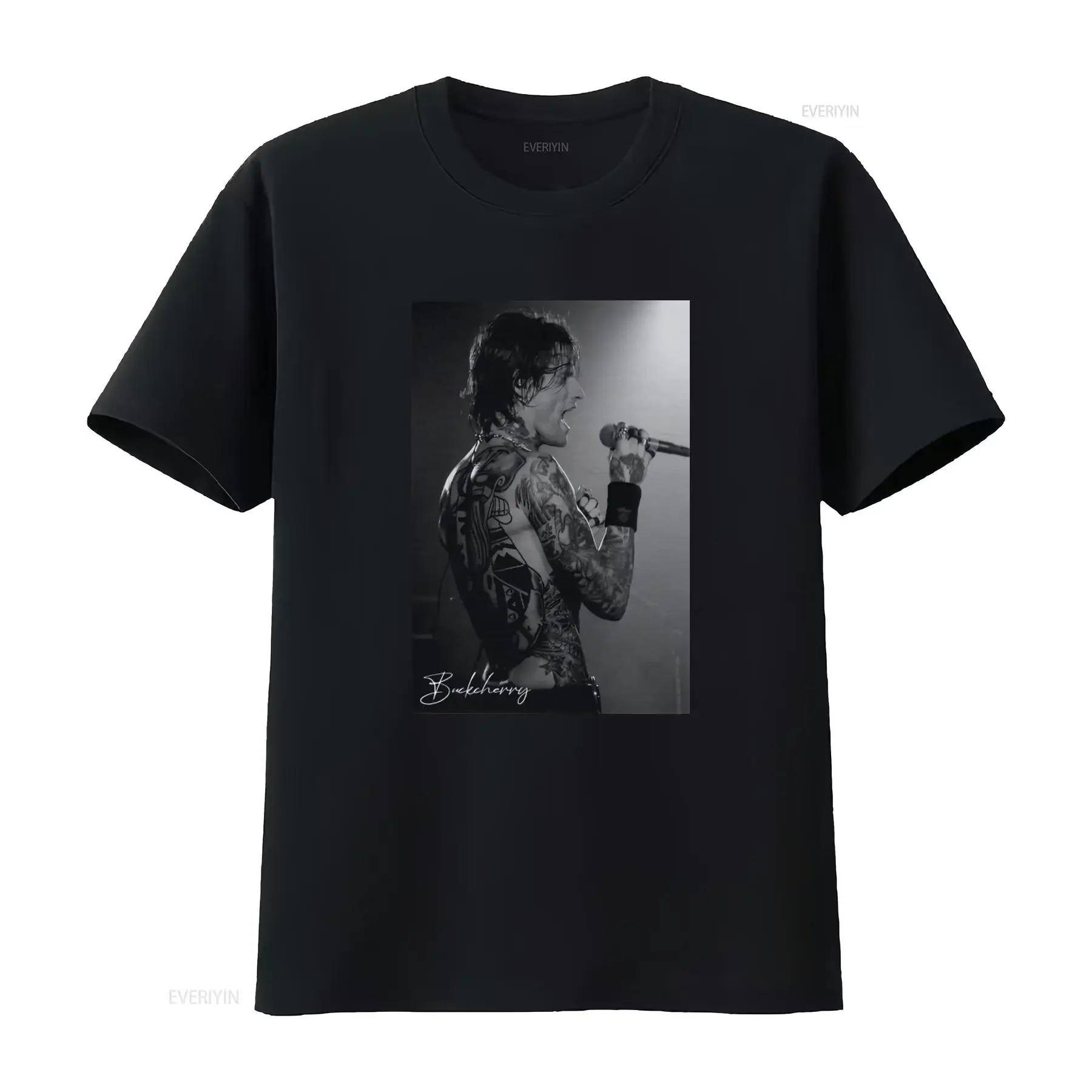 Camiseta con estampado de retrato estético vintage de Buckcherry, Vol. 10, merchandising de la gira, lo mejor para fans, festivales, conciertos, rock, años 90, nueva ilustración de álbum vintage