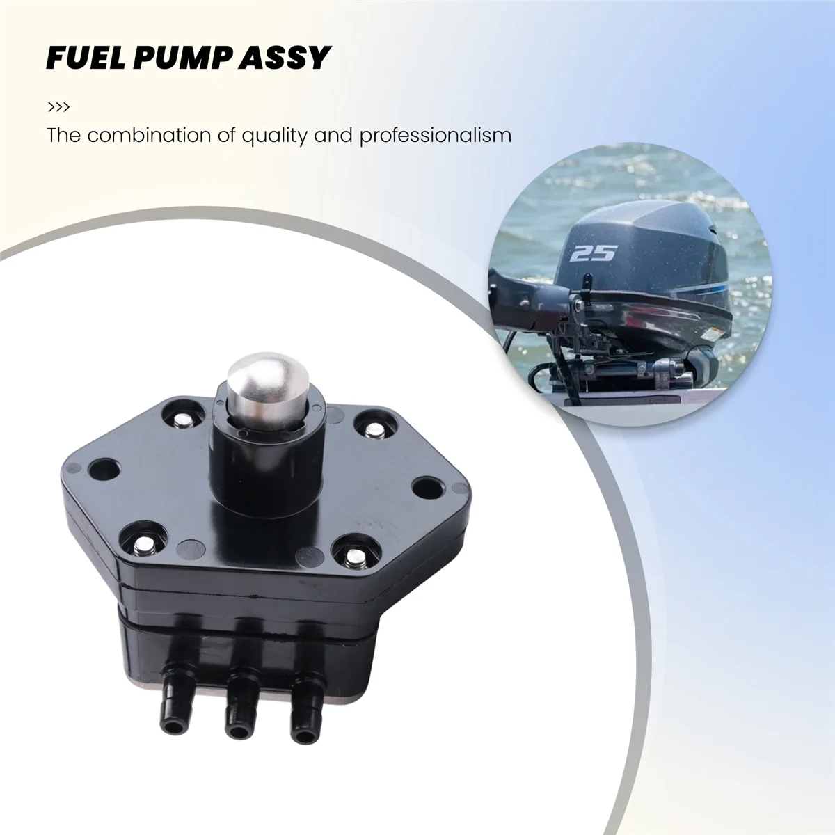 

62Y-24410-02 826398T 3 62Y-24410-04-00 Fuel Pump Assembly for Mercury