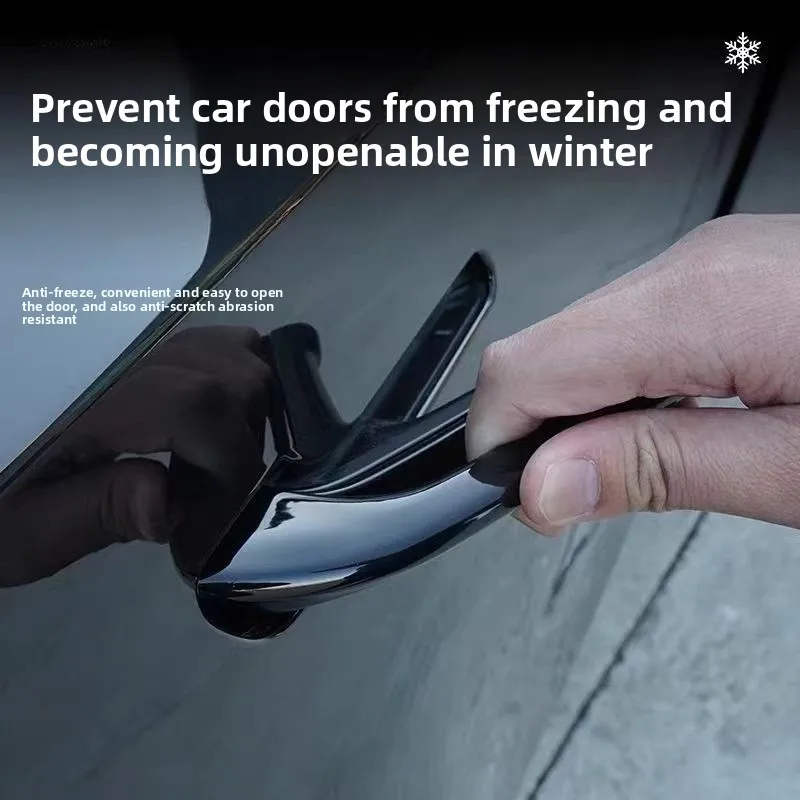 Anti-Freeze Door Handle  for Tesla Model 3 Highland / Model Y JuniperGrab Handle  for  Door Exterior Accessories Easy