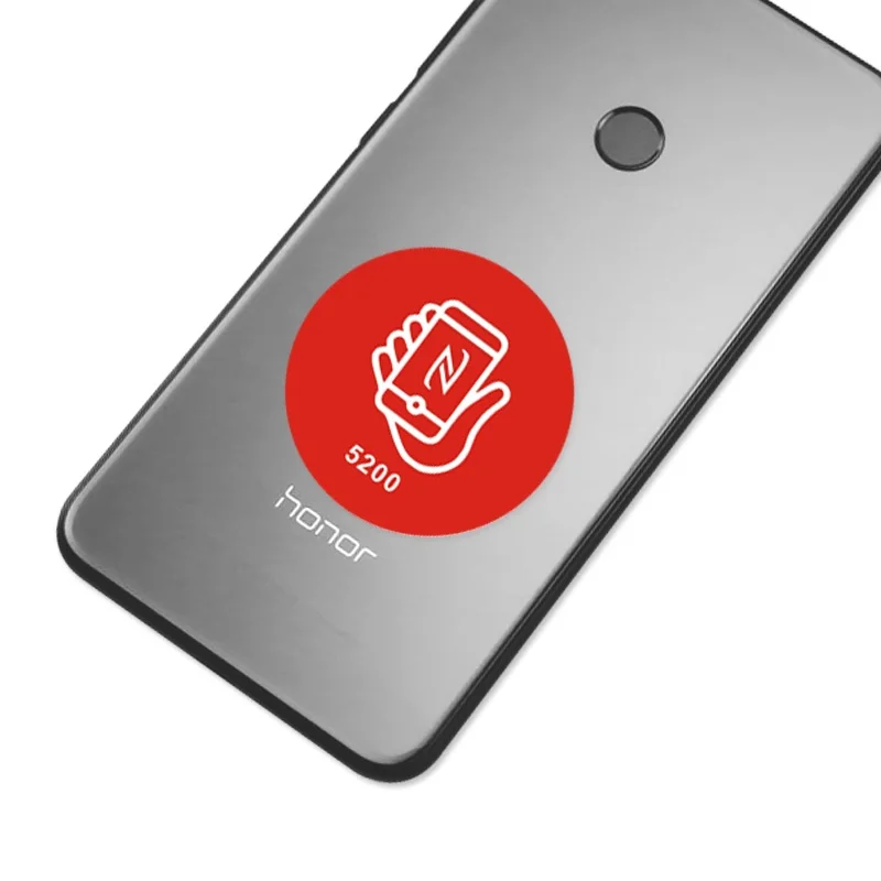 5pcs/Lot RFID 125Khz T5577 Stickers Writable Anti Metal Interference Copy Tags Proximity Cards Label For Mobile phone