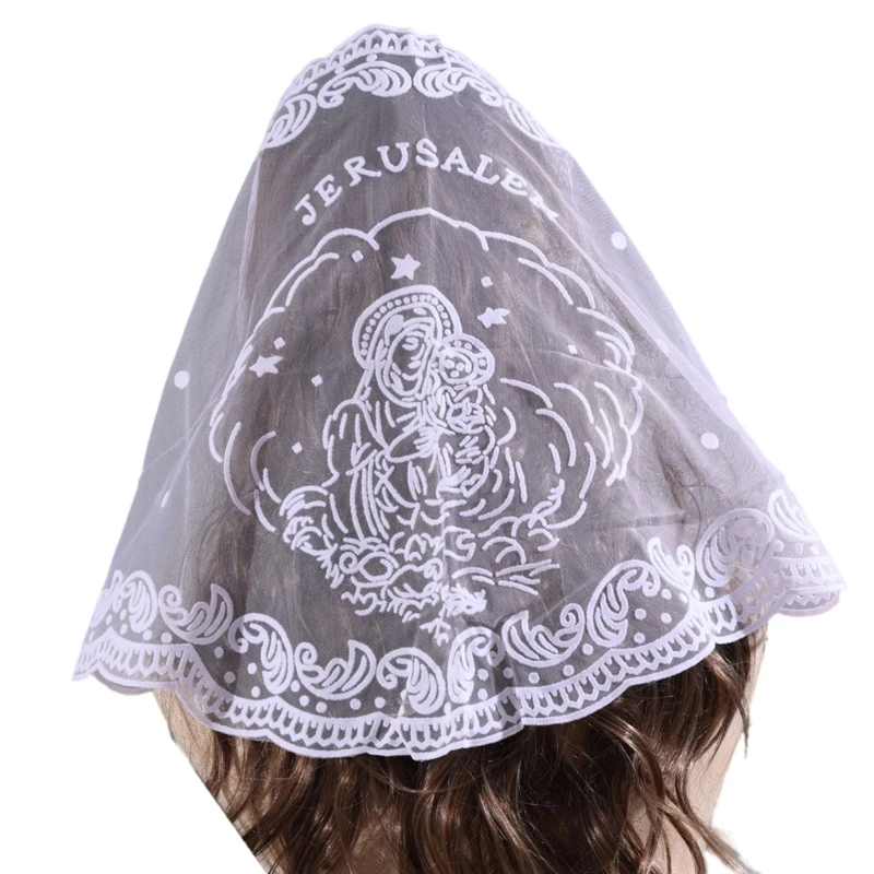 

98km Fashionable Elegant Scarf Breathable Headscarf Comfort Outdoor Activities Accessory