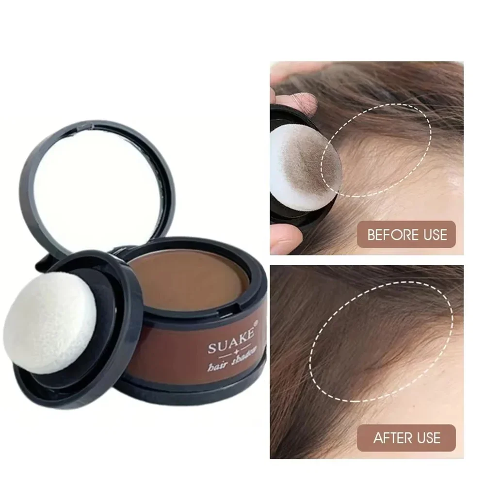 4 Color Hair Line Powder Black Root Up Natural Instant Waterproof Hairline Shadow Concealer Coverage Paint Repair Fill In Hair