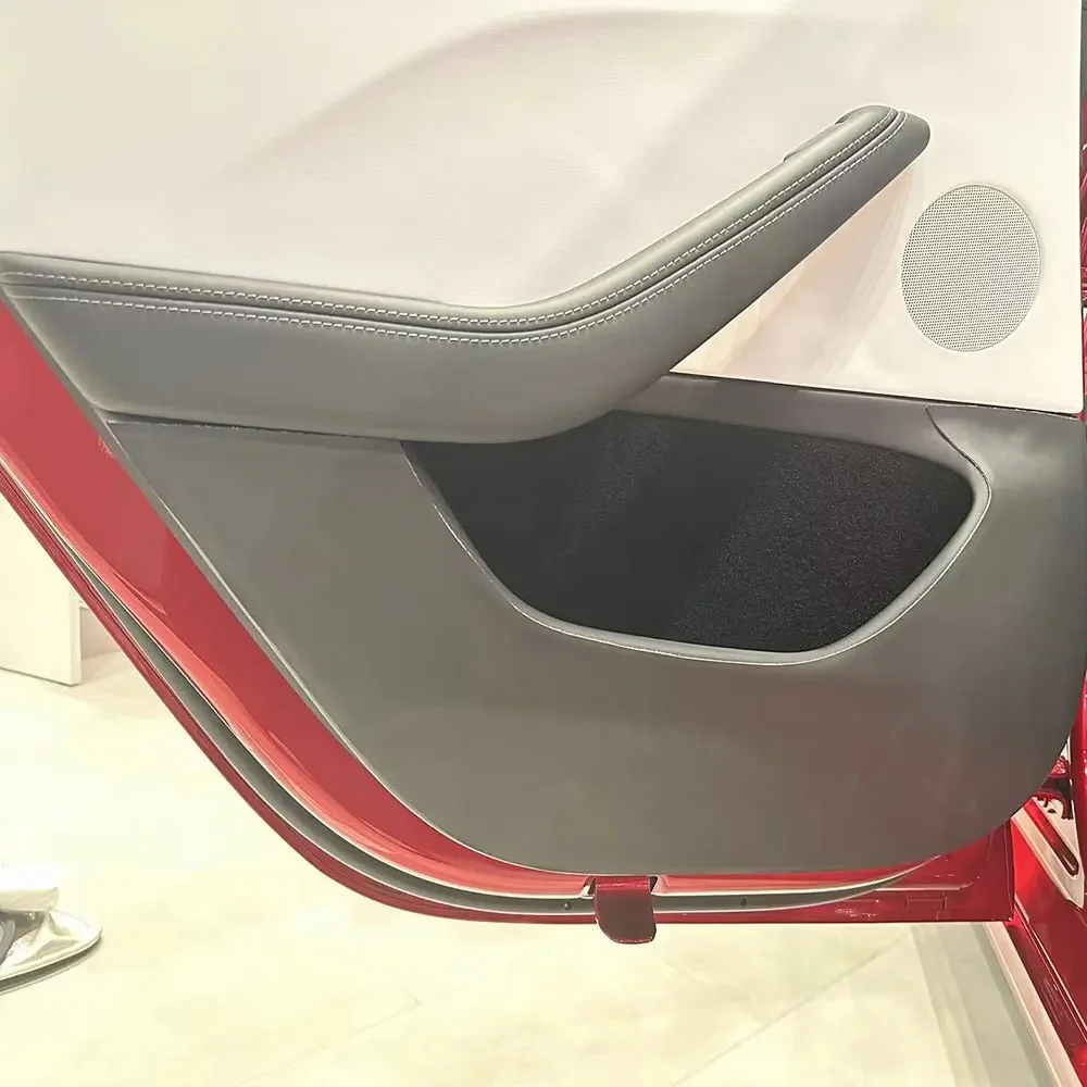 

Car Door Anti-Kick Pad Door Protector Mat For Tesla New Model 3 24-26 Anti-Dirty Anti-Collision Stickers Interior Accessories