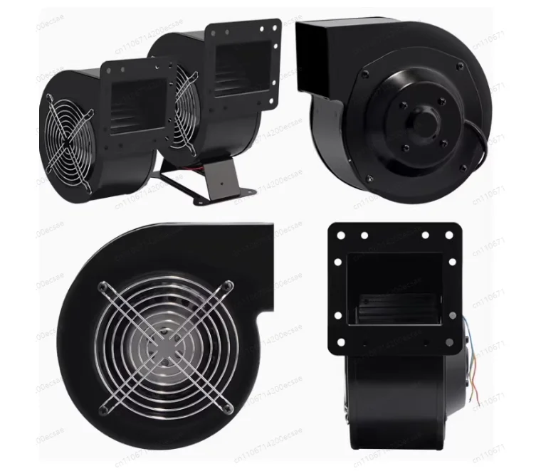 Multi-Wing Centrifugal Blower | 130FLJ5 220V 120W High-Efficiency Fan for Equipment Cooling