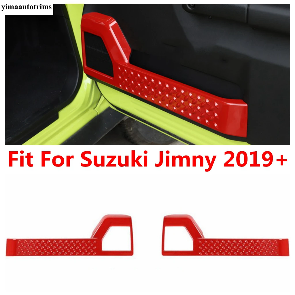 

Car Inner Door Speaker Audio Sound Horn Frame Panel Decoration Cover Trim ABS Interior Accessories For Suzuki Jimny 2019 - 2023