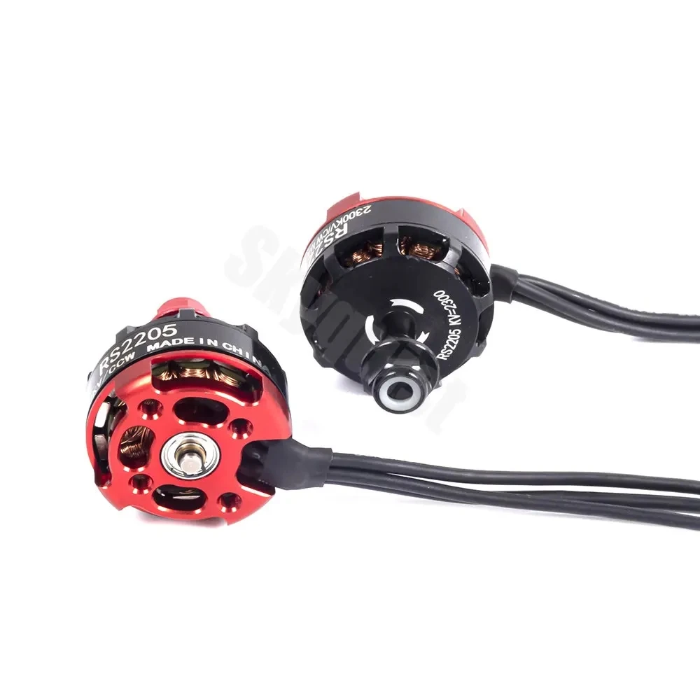 Hot RS2205 2205 2300KV CW + CCW Brushless Motor for RC FPV QAV250 X210 280 Racing Drone Multicopter
