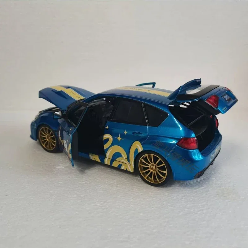 جادا 1/24 سوبارو 2012 Wrx Sti سونيك طبعة الفيلم بول سيارة رسمت نادر سبيكة نموذج الديكور نموذج هدايا الأطفال