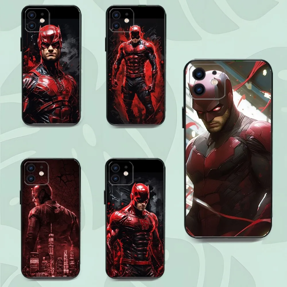 D-Daredevil Phone Case For Iphone 15 11 13 14 Pro Max 7 8 Plus X Xr Xs Max Se2020 12mini Cover Case