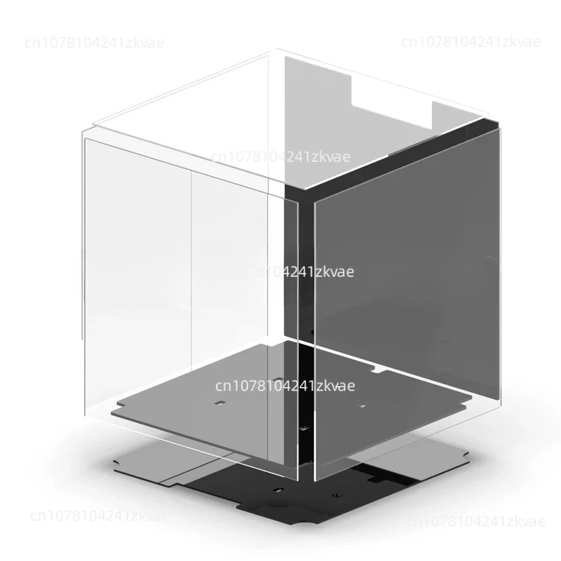 

Sealing Plate Pc Full Series High Transparent Bright Black Fit 0.1/Trident/2.4 3D Accessories