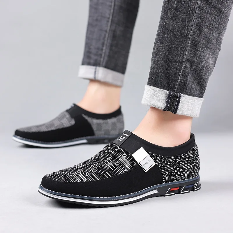 

Men's Slip-On Shoes,Comfortable Flat Casual Shoes,Lightweight Low-top Business Shoes,Big Size 53 Men's Shoes zapatos de hombre