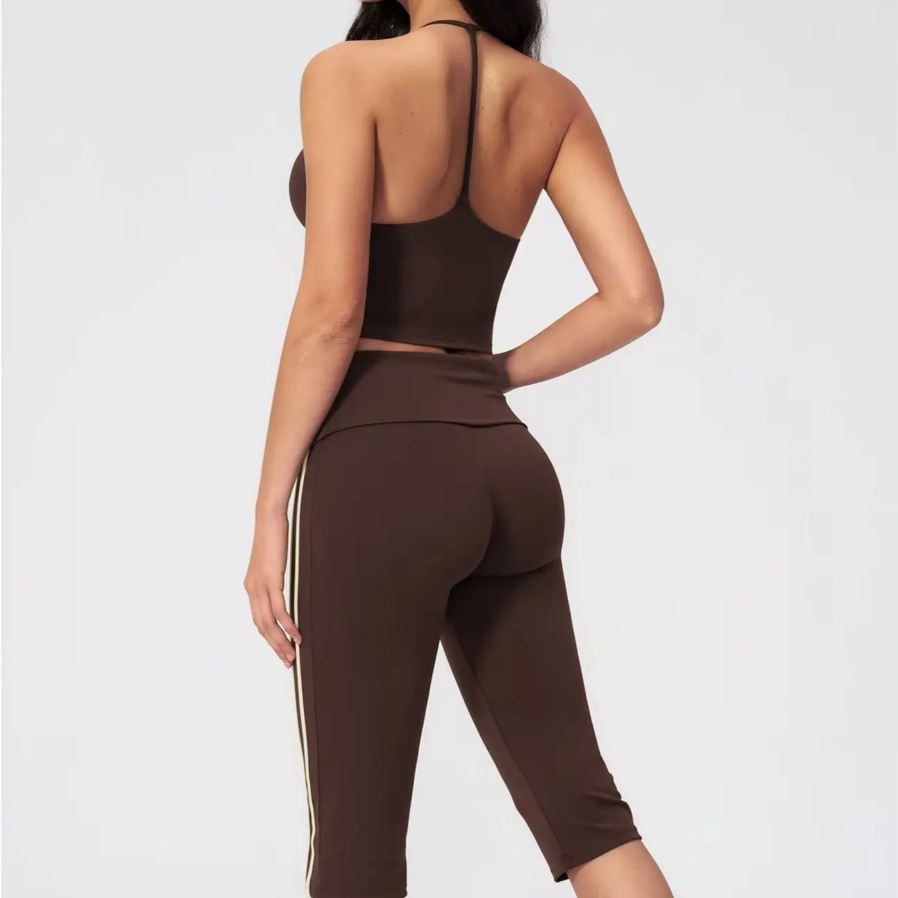 Summer 2PCS Yoga Suit Women's Tracksuits Sports Outfits Gym Fitness Set Workout Clothes Female Sports Bra Athletic Wear Yoga Set