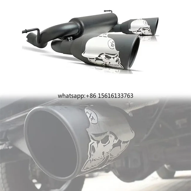 Hot Sales 4x4 Car Accessories Car 2/4 Door Exhaust for Jeep Wrangler JK 2007-2017