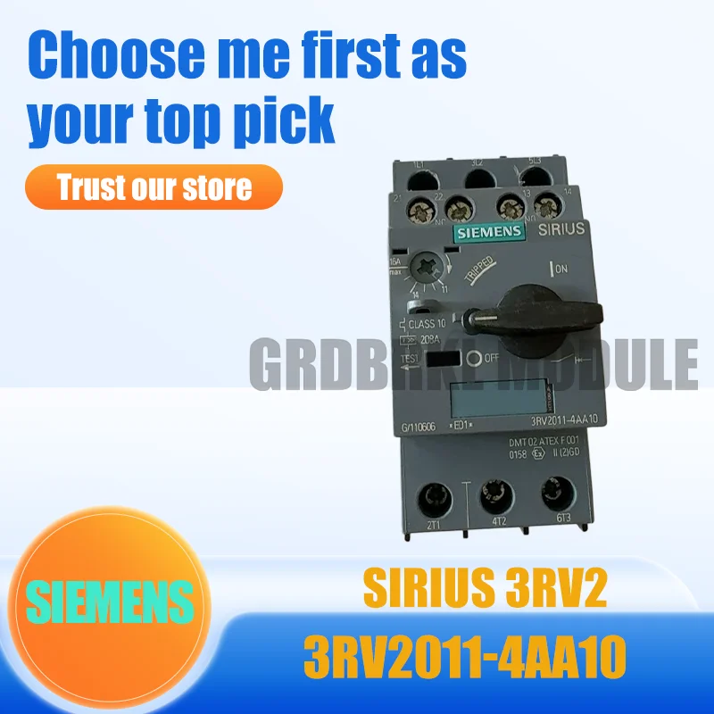 

New Original SIEMENS 3RV2011-4AA10 Motor Protection Circuit Breaker 10-16A