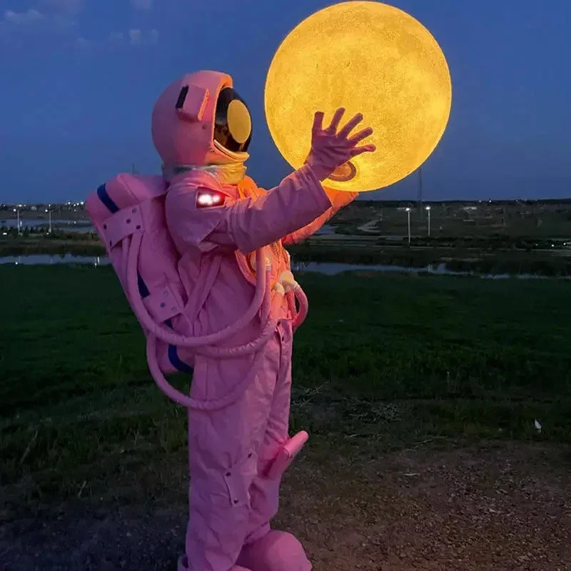 Simbok Astronauta Spazio Vestito Cartoon Doll Abbigliamento Bambini adulti Cos Puntelli Foto di matrimonio creative