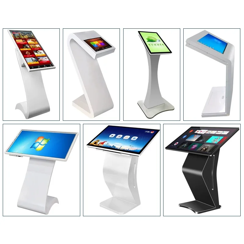 كشك شاشة لمس للكمبيوتر الشخصي الكل في واحد عالي الجودة مع كشك تفاعلي بقاعدة K للخدمة الذاتية #3