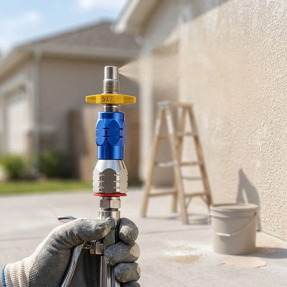 Professional For Airless Spray Tip Featuring Leak Resistant Sealing Structure and High Strength Aluminum Alloy Build