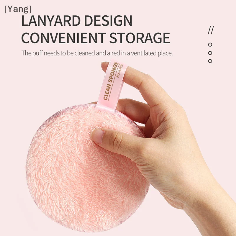 1/3 pièces éponge démaquillante tampons en tissu microfibre dissolvant serviette de nettoyage du visage éponge de maquillage nettoyante réutilisable