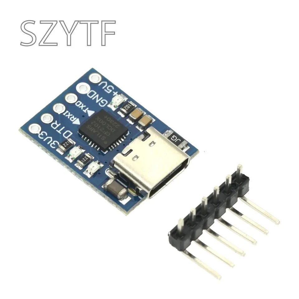 CJMCU CP2102 Type-C MICRO USB To UART TTL Module 6Pin Serial Converter UART STC Replace FT232