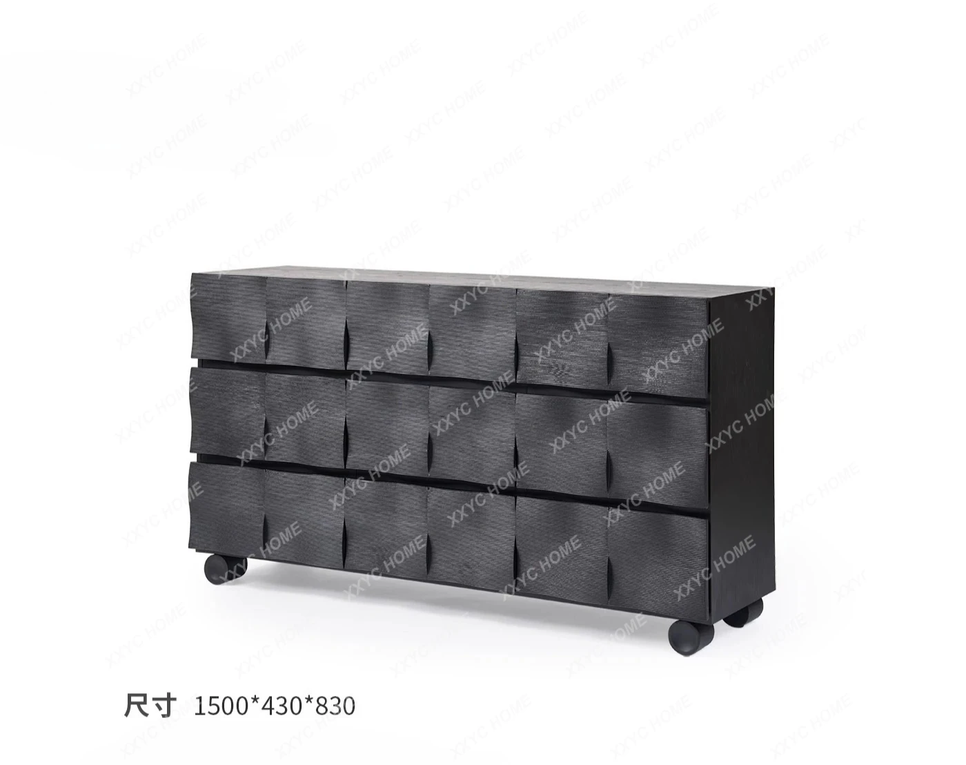 

Minimalist Solid Wood Dining Side Cabinet Modern Simple Living Room Home High-end Chest Cabinet Locker