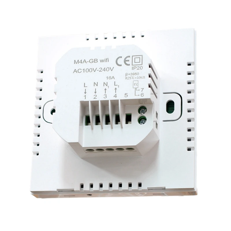 Tuya Warm Floor Thermostat 16A Smart Wifi Temperature Controller Water Heating Thermostat Of Remote Control For Home