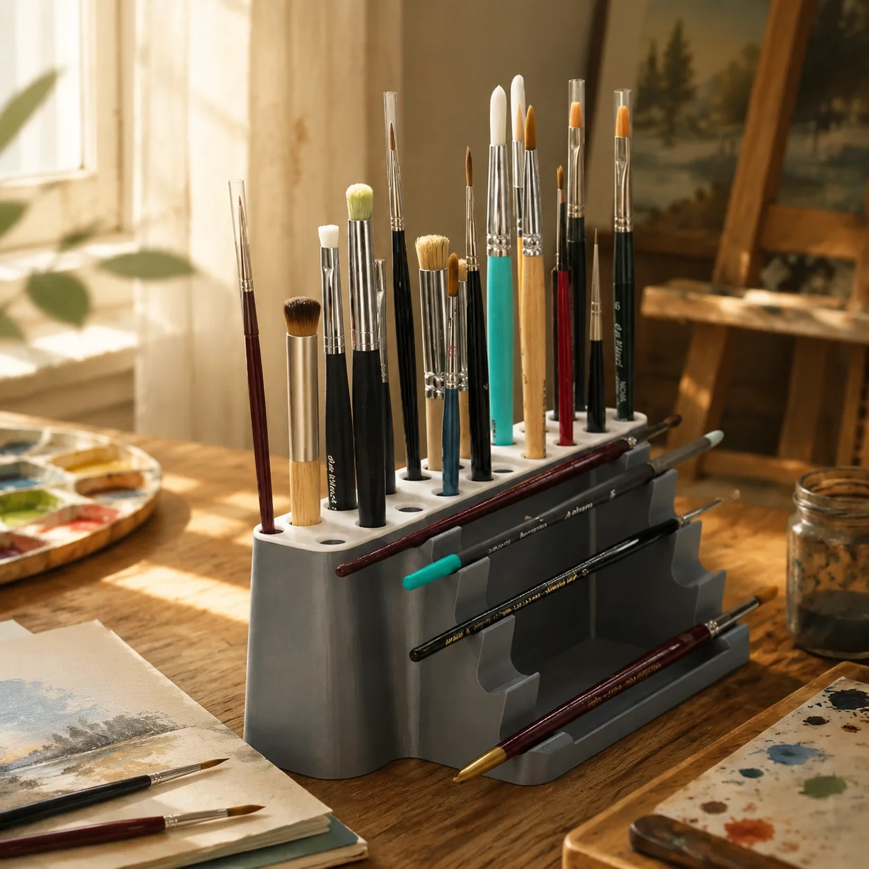 organizador-de-mesa-para-material-de-escritorio-suporte-para-canetas-criativo-e-moderno-impresso-em-3d-ideal-para-uso-em-casa-e-escritorio
