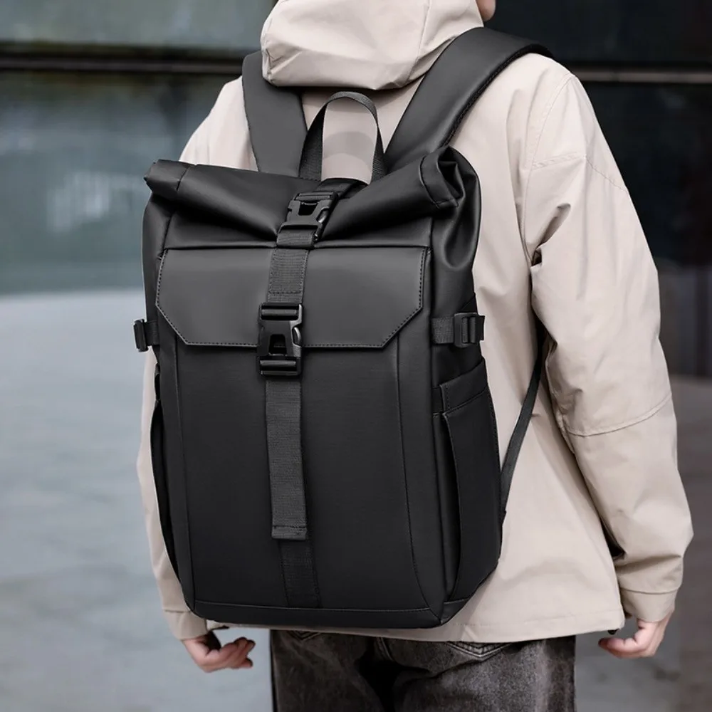 

Large Capacity Men Leisure Backpack Portable Lightweight Travel Rucksack Breathable Waterproof Men Laptop Backpack Commuting