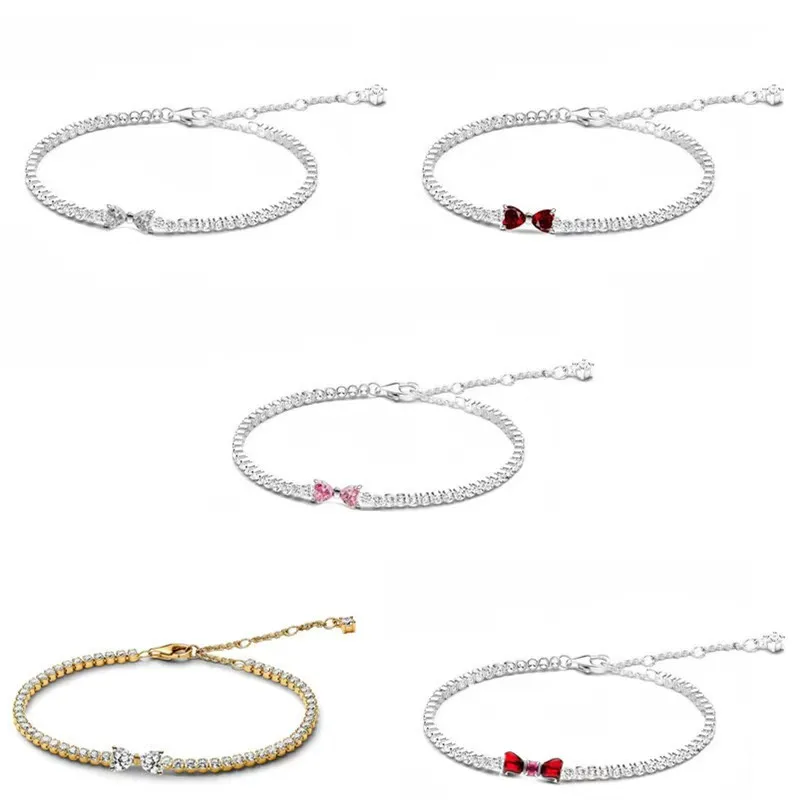 New Basic Bracelet Collection Tennis Chain Round Bead Chain Multi Color DIY Bead Base Bracelet Women's Accessories Women's Gifts