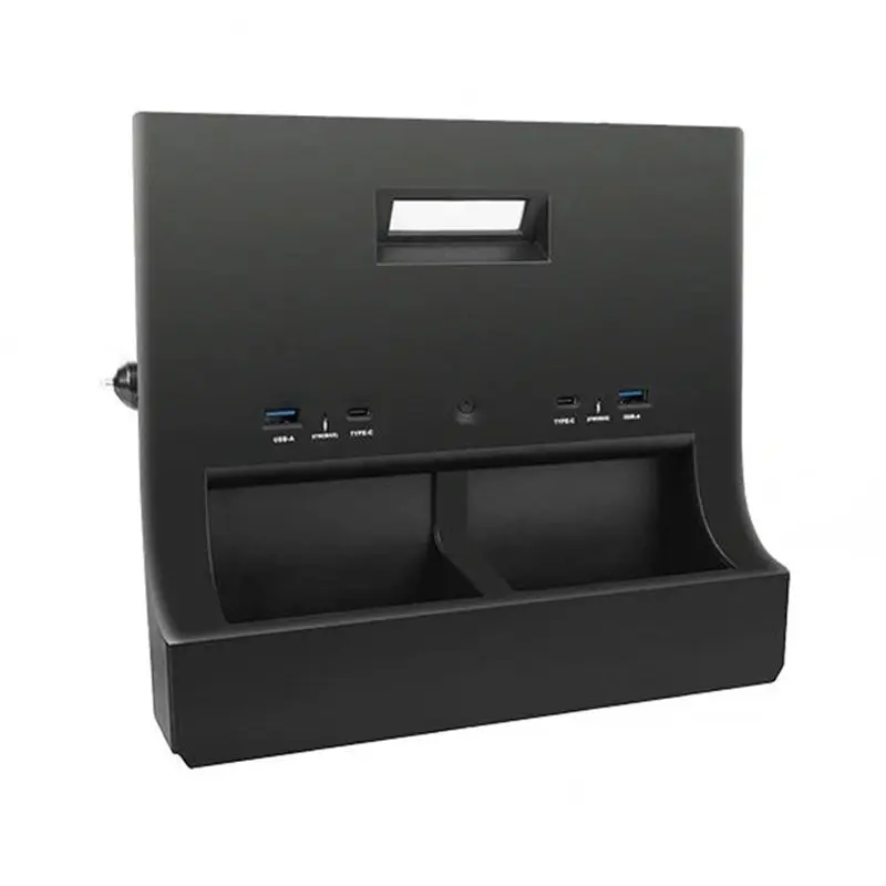 

A21E-Car Quick Charging Case Central Control Storage USB Mobile Phone Accessories For Lixiang L8 L9 2022 2023