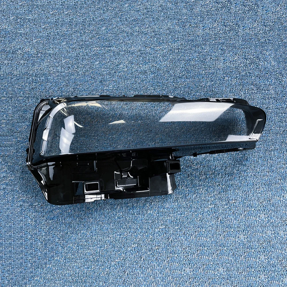 ل Xpeng P7 2020 2021 2022 سيارة الجبهة غطاء المصباح كشافات قذيفة رئيس ضوء مصباح شفاف عاكس الضوء عدسة أقنعة زجاجية #5