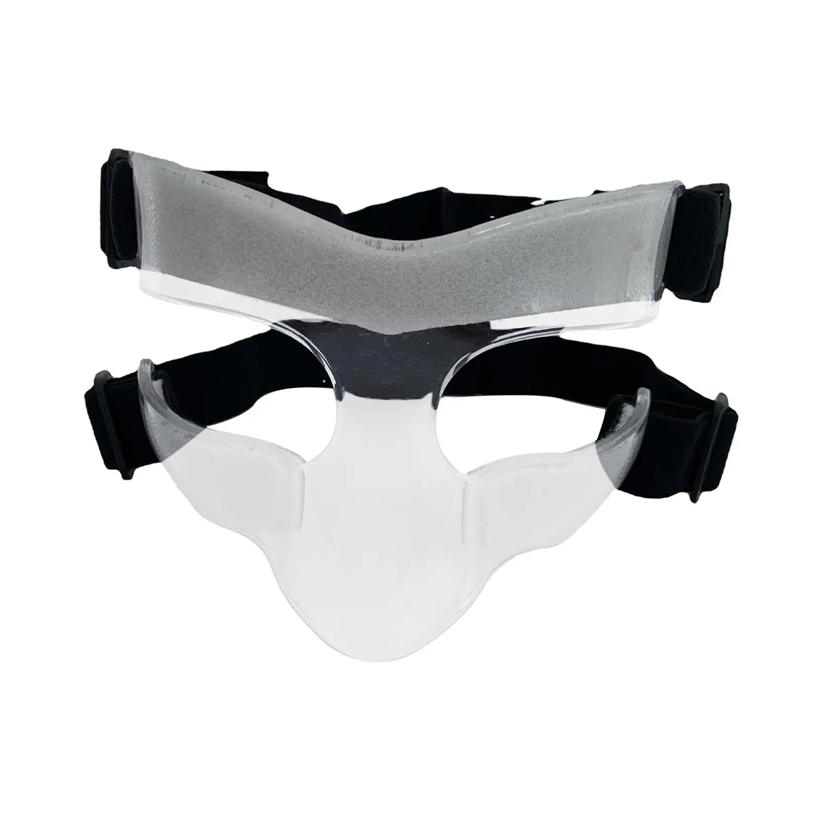 Basketball Mask Adjustable Strap Girls Softball Mask for Sports Women Men , 14cmx9cm
