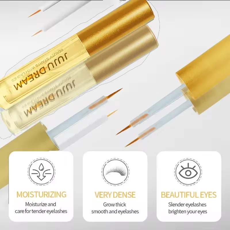 1 قطعة مصل محسن الرموش المغذي مكونات طبيعية لرموش أطول سمكا مصل نمو مستحضرات التجميل #4