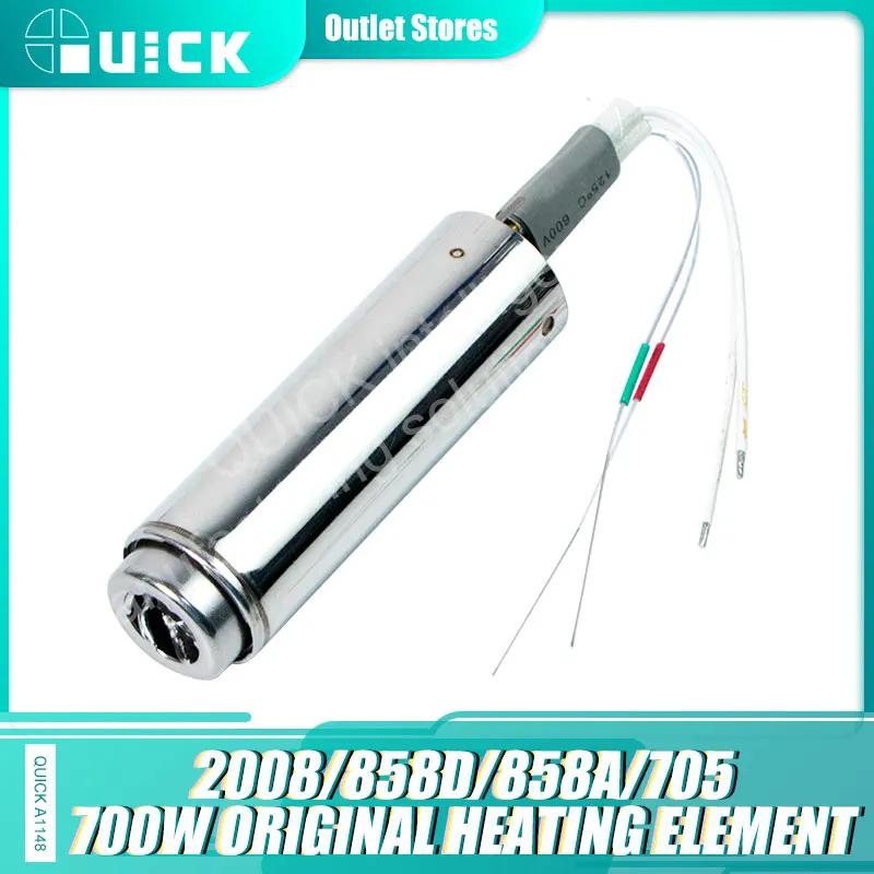 

Quick A1148 Heater Original Heating Element 110V/220V Suitable for 2008/858D/858A/705 Soldering Station Heating Element
