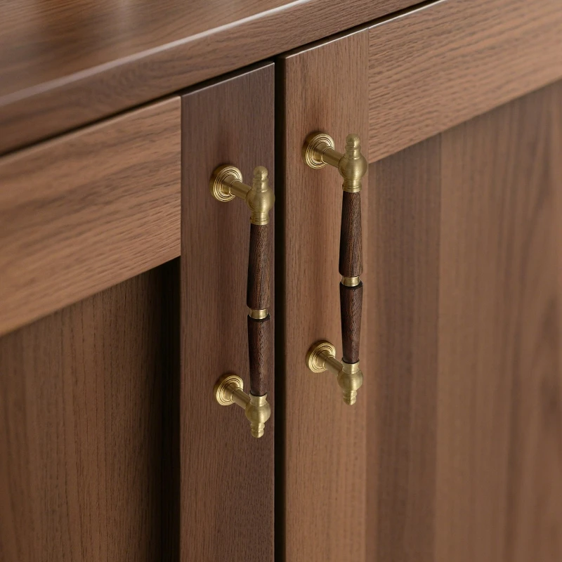 Maniglie in legno per cassetti - Vintage Furniture Hardware Pulls recensione e prezzo