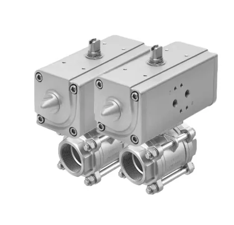 

Новый Оригинальный Электрический/Пневматический Шаровой Клапан FESTO VZBA-2"-WW-63-T-22-F0507-V4V4T-PP60-R-90-C
