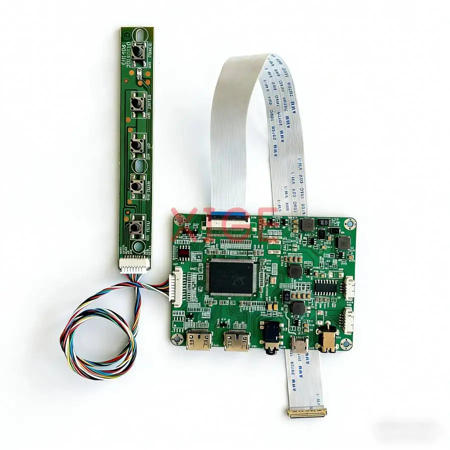 

For PV156FHM NT156FHM HB156FH1 NV156FHM Matrix Controller Board DIY Kit Laptop Display EDP-30 Pin 2Mini-HDMI 1920x1080 1920*1080