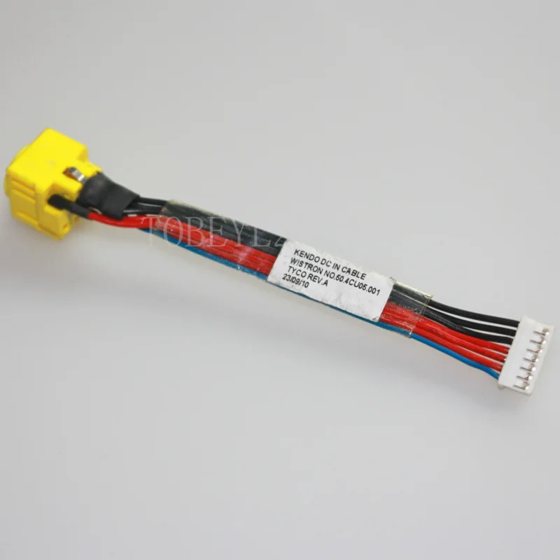 NUOVO ADATTO PER LENOVO T510 T520 DC POWER JACK PORTA DI CARICATURA CONNETTORE CAVO FILO
