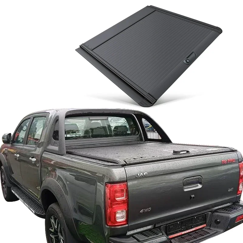 

Car Parts Roller Lid Up Pick Up Truck Aluminium Alloy Tonneau Cover For JAC T8 PRO Pickup 2020-2024