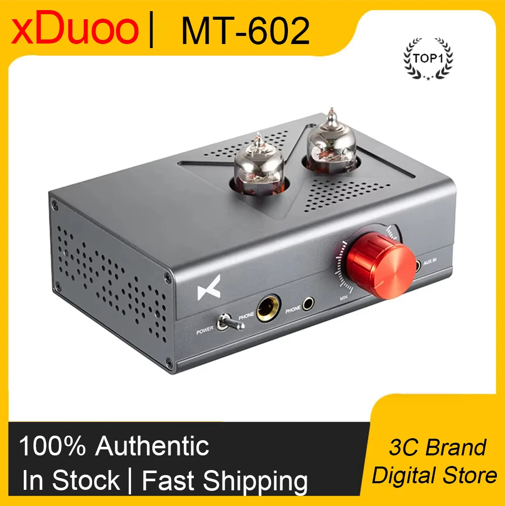 Оригинальный ламповый усилитель XDUOO MT-602 Double 6J1 + усилитель для наушников класса A XDuoo MT602 ЦАП