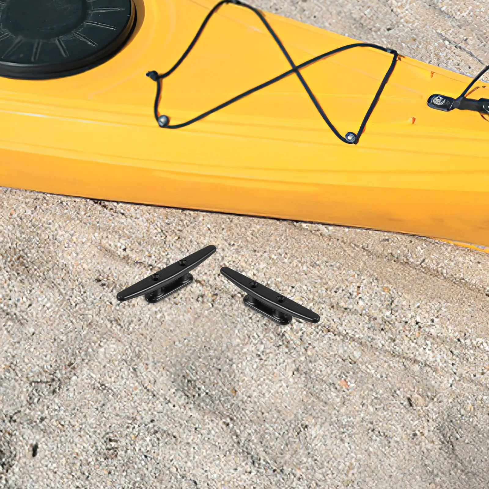 

4 Pcs Cleats Replacement Boat Dock Practical Wall Hooks Mooring for Rope Supply