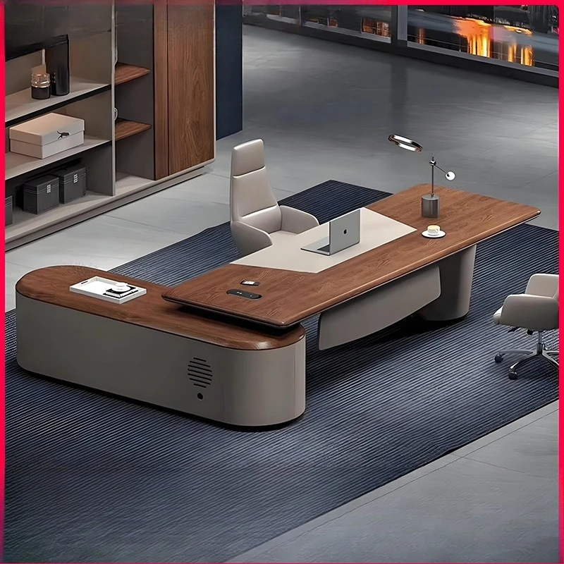 President of the big class desk, Chairperson of the board, General manager, desk and chair combination CEO, high-end atmosphere