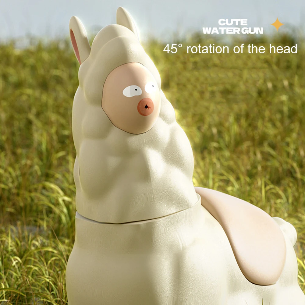 1-5PCS Spitting Llama Water Toy Creative Alpaca Shape Alpaca Spray Water Toy Outdoor Water Spray Toy Beach Swimming Pool Toys