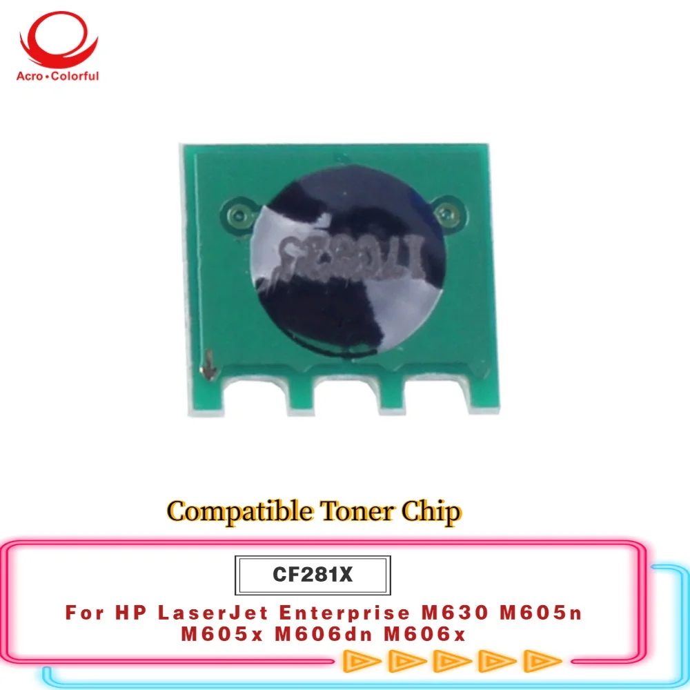 Compatible CF281X Chip For HP LaserJet Enterprise M630 M605n M605x M606dn M606x Printer