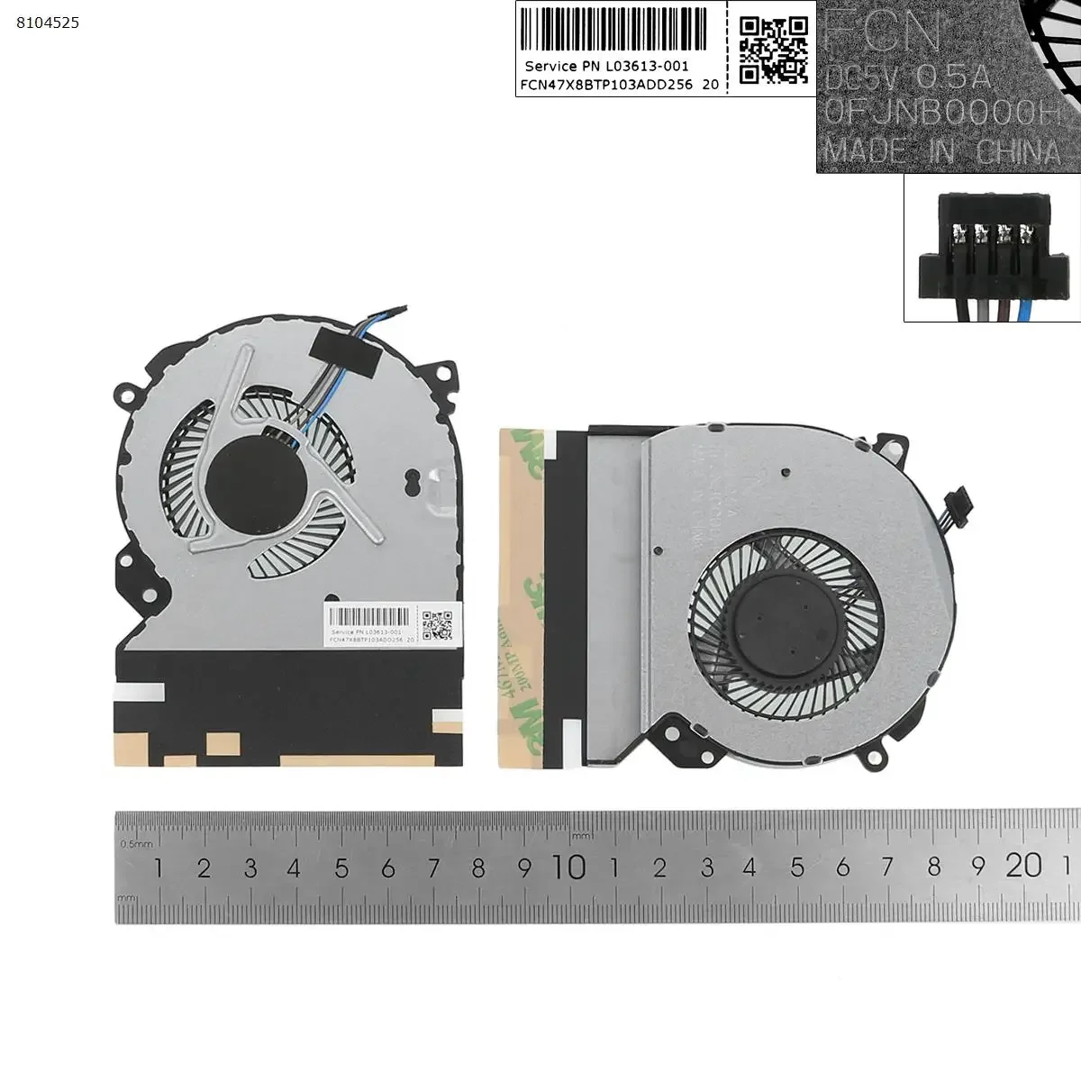 

Вентилятор охлаждения ноутбука HP HSN-Q08C War 66 Pro G1 440 G5